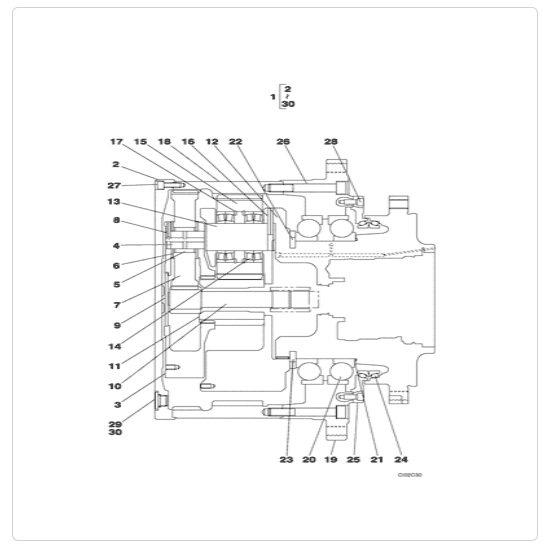 CX460 SH460 行走牙箱 CX460 SH460行走牙箱