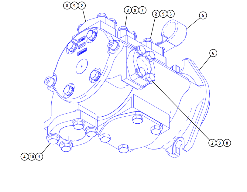 D6 齿轮泵总成 D6 齿轮泵总成