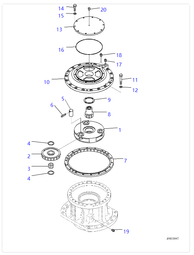 PC2000-8 回转牙箱(1) PC2000-8 回转牙箱(1)