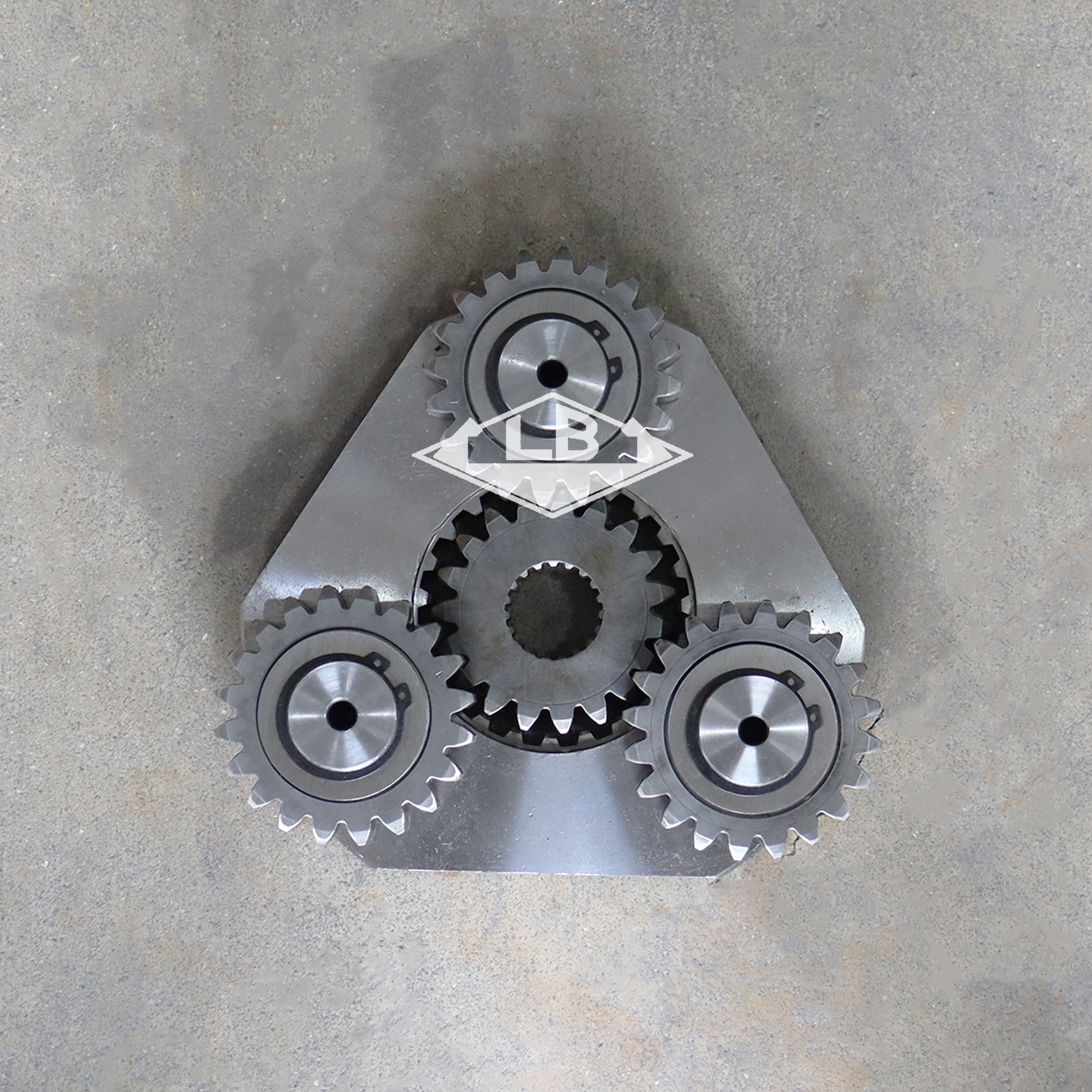 SK200-8 回转一级架总成(2) SK200-8 回转一级架总成(2)