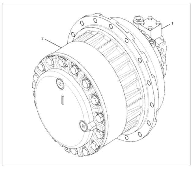 E324 行走总成 E324