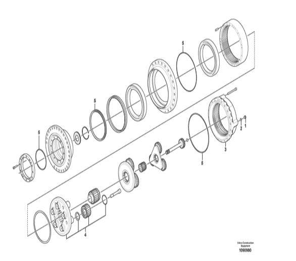 EC950 行走牙箱 EC950 行走牙箱