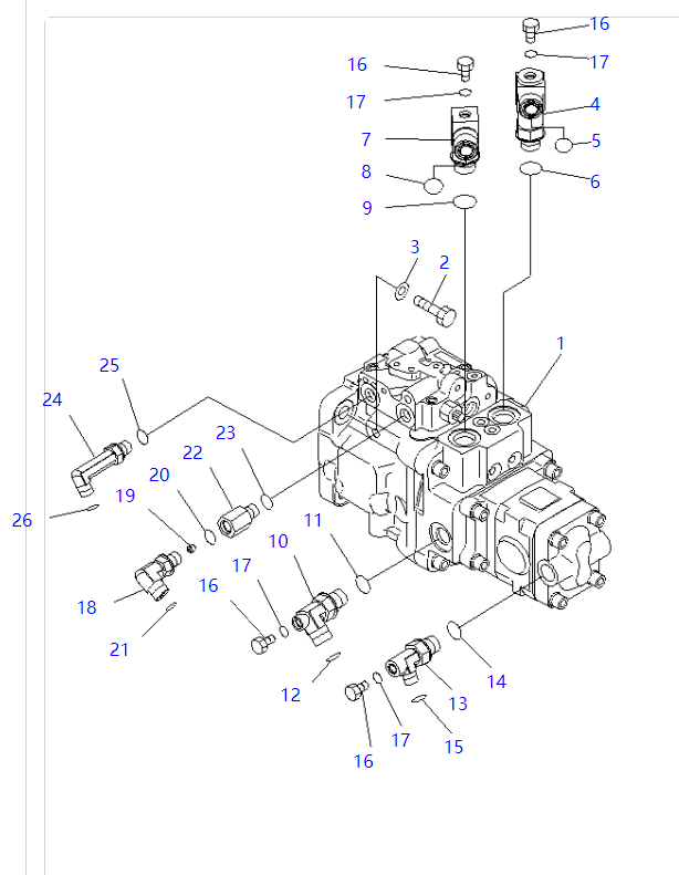 PC55MR-3 液压泵 PC55MR-3 versão