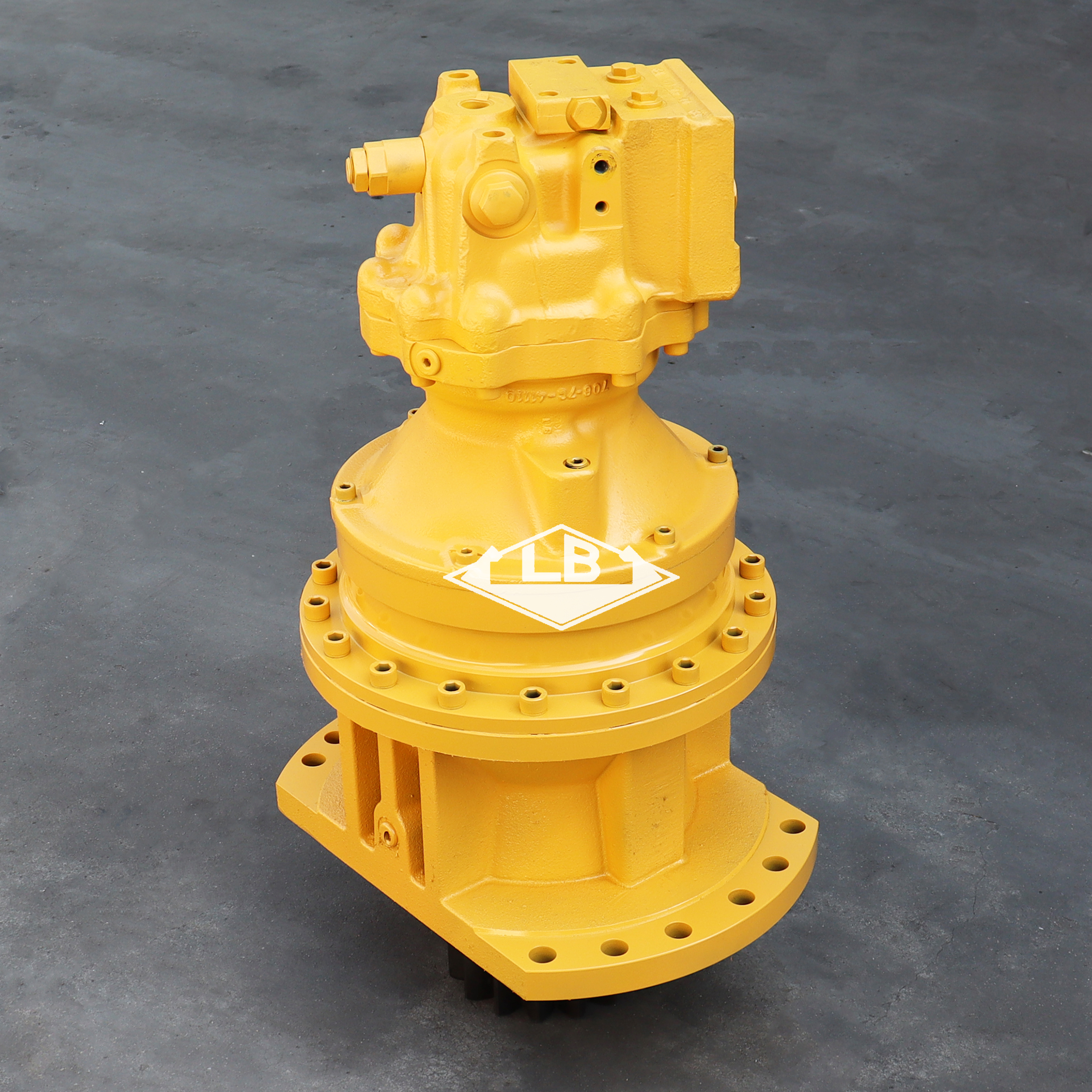 Máquinas PC200-7 Swing 706-7G-01040 20Y-26-00240 20Y-26-00211 PC200-7 Caixa de engrenagens de balanço para escavadeira de Komatsu