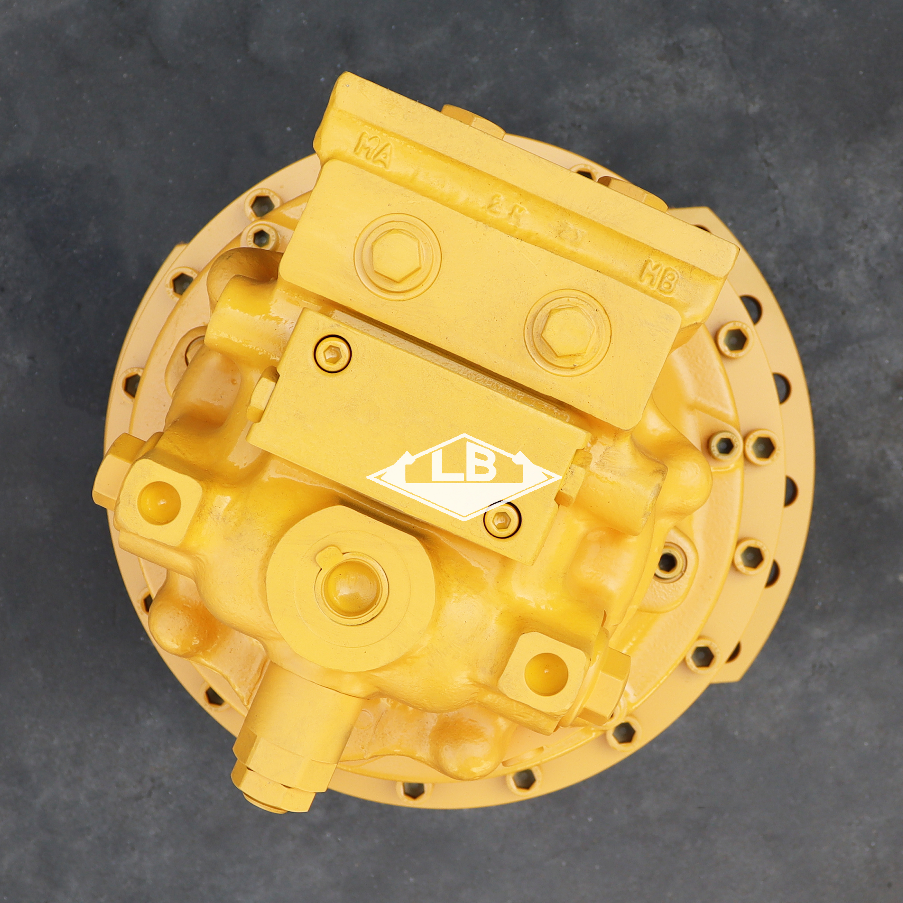 Máquinas PC200-7 Swing 706-7G-01040 20Y-26-00240 20Y-26-00211 PC200-7 Caixa de engrenagens de balanço para escavadeira de Komatsu