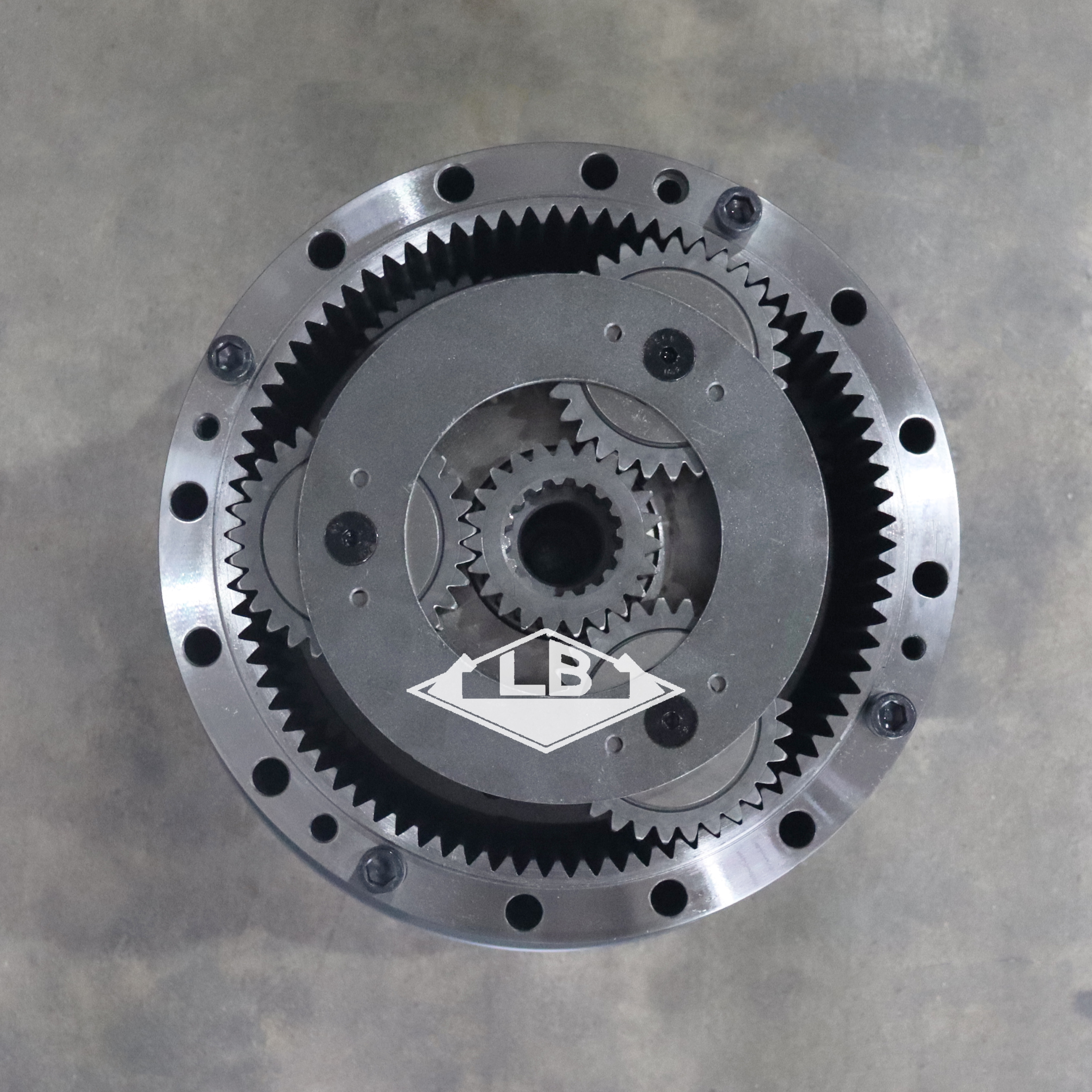 DX215-9C DX230 Caixa de engrenagem de redução de balanço DX215-9C Caixa de câmbio para escavadeira de Doosan