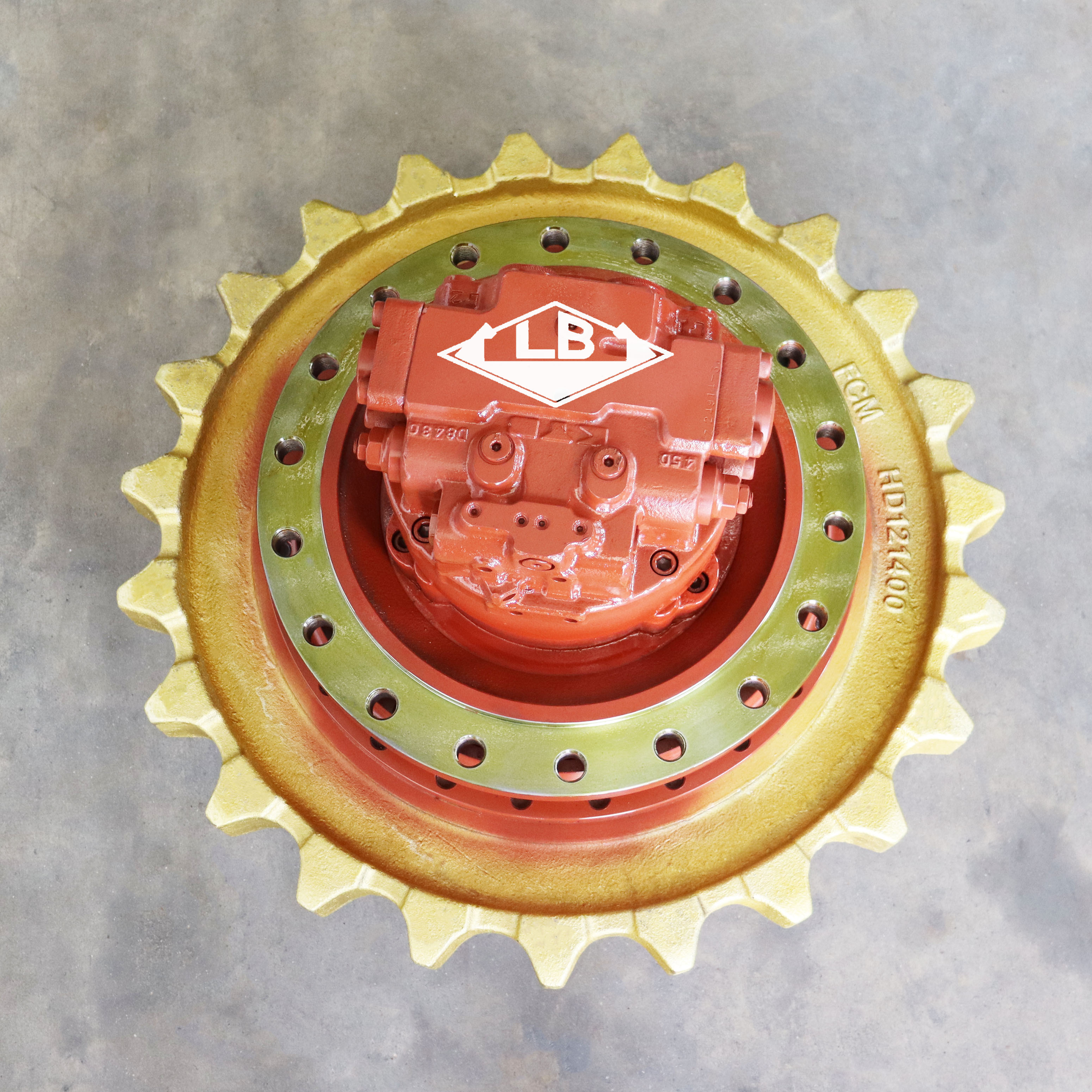 JCB290 JCB330 JS330 JCB360 Drive final com Sprocket 619-89300001 JSA0073 333/K1153 JCB330 Drive final para a escavadeira JCB