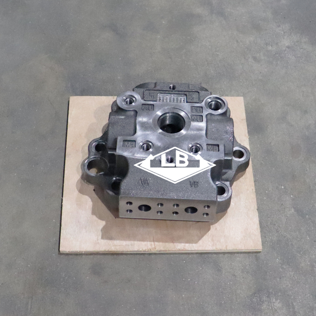 R210-9 R220-9 Tampa do motor de balanço 39q6-11280 39q6-11281 Válvula de carcaça do motor de balanço Aplicar para a escavadeira de Hyundai