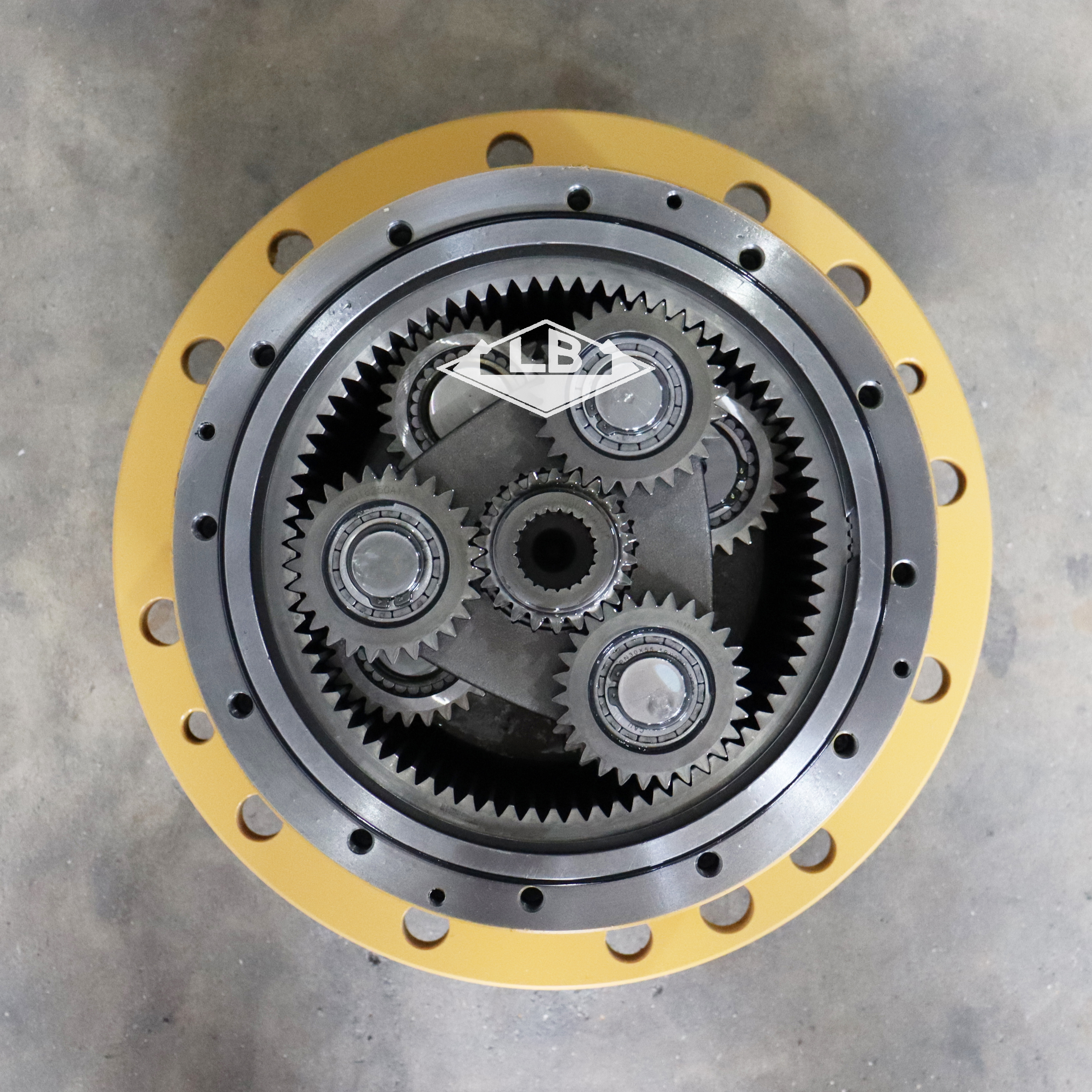 CAT 320GC 320GX 323GX SWING DRIVE SEM MOTOR 596-1499 608-2918 5961499 6082918 E320GC CAIXA DE ENGRENAGENS DE BALANÇO PARA ESCAVADORA DE GATO
