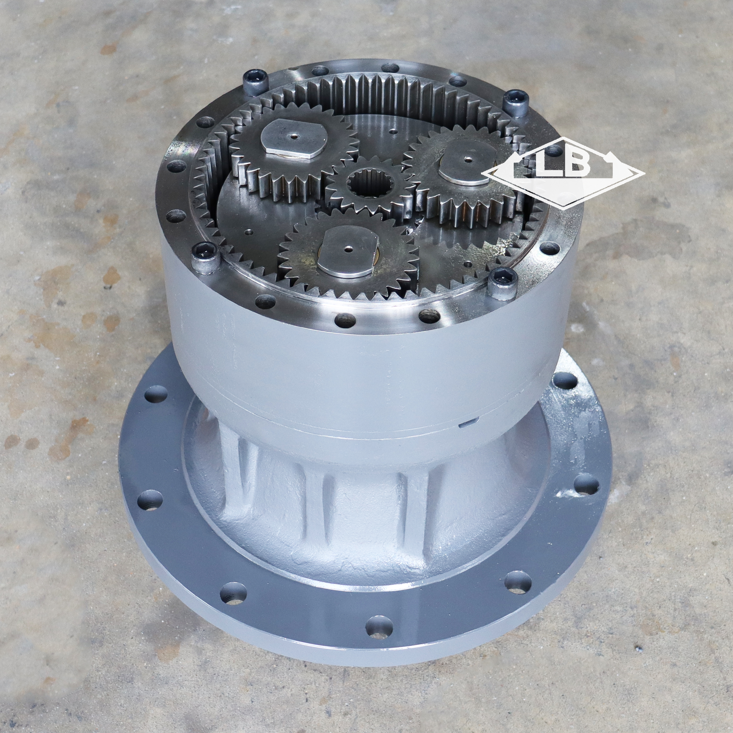 SH240 CX240 REDUTOR DE BALANÇO KBC0127 KBC0133 KBC0157 CX240 CAIXA DE ENGRENAGENS DE BALANÇO PARA ESCAVADORA DE CASO
